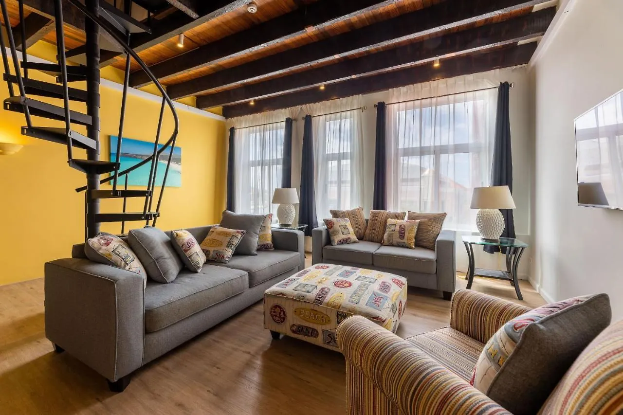 Punda City Centre Penthouse Willemstad Lägenhet